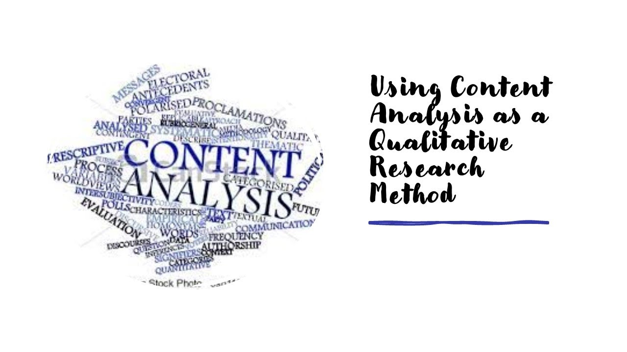 qualitative research content analysis