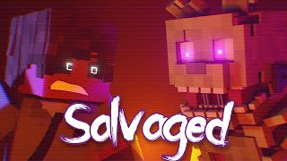 Salvaged | Minecraft FNAF Music Video (Song by @GiveHeartRecords) (Into Madness Part 5)