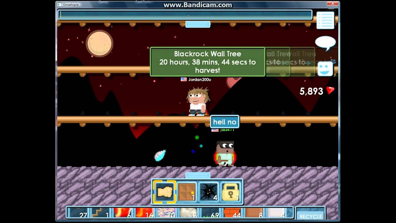 Growtopia Breaking crystal tree YouTube