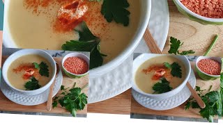 velouté aux légumes et lentille corail  شربة دايزها الكلام   بالخضر و العدس كوغاي 