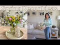 Spring decorate with me 2023  spring decor ideas  living room and kitchen decor 