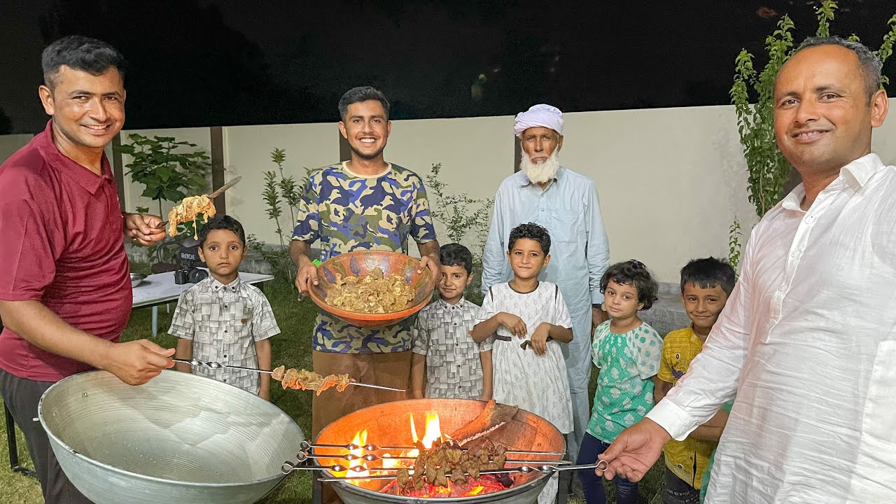 BBQ Party With Family