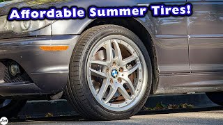 New Ecsta Sport Tires for my BMW E46 330Ci – Kumho Ecsta Tire Review