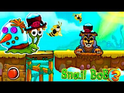 Супер УЛИТКА БОБ 16 20 Улитка против крота Игра Snail Bob 3 на канале ВГуВИКИ