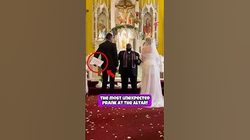 Bride And Groom’s Hilarious Wedding Prank Caught On Camera! #shorts