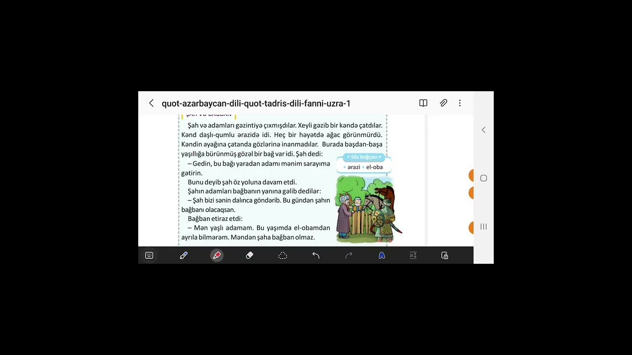 1-ci sinif Azərbaycan dili | 2-ci hissə | Səh. 26-29