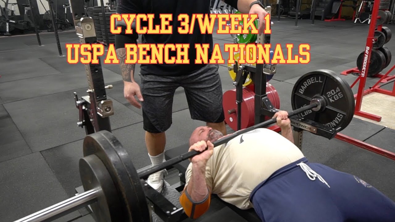 Cycle 3/Week 1 - Bench & Assistance - YouTube