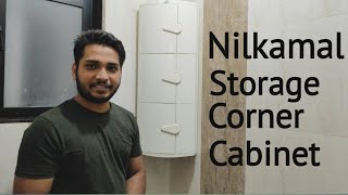 Bathroom Storage Ideas || Small Bathroom || Nilkamal Corner Storage Cabinet || Tips and Tricks