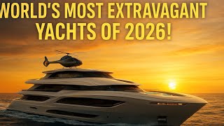 Unveiling 2026’s Most Extravagant Yacht Designs | Next-Gen Luxury Yachts | Luxury World|