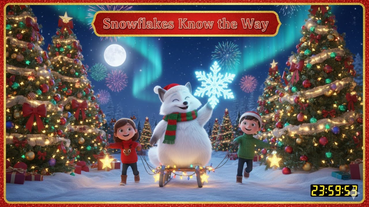 ️🎄 Snowflakes Know the Way Christmas Song for Kids Kids - YouTube