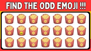 Find The Odd Emoji Quiz