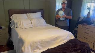 Exclusivo Mezcla Cooling Comforters Queen Size Light Blue screenshot 5