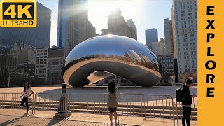 [Walking] Chicago Downtown - 4K
