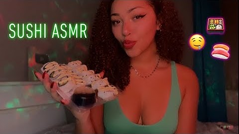 ASMR Sushi Mukbang | High Sensitivity Eating Sounds 🍣🍱