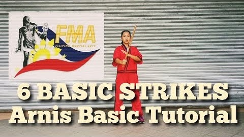 6 Basic Strikes | Arnis Basic Tutorial