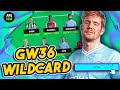 Fpl gw36 ultimate wildcard guide  fantasy premier league 202324