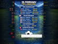 25 Feb 10 Games Selection 📊Carefully analyzed. Smart picks. Strong value. #betway #smartbetanalysis