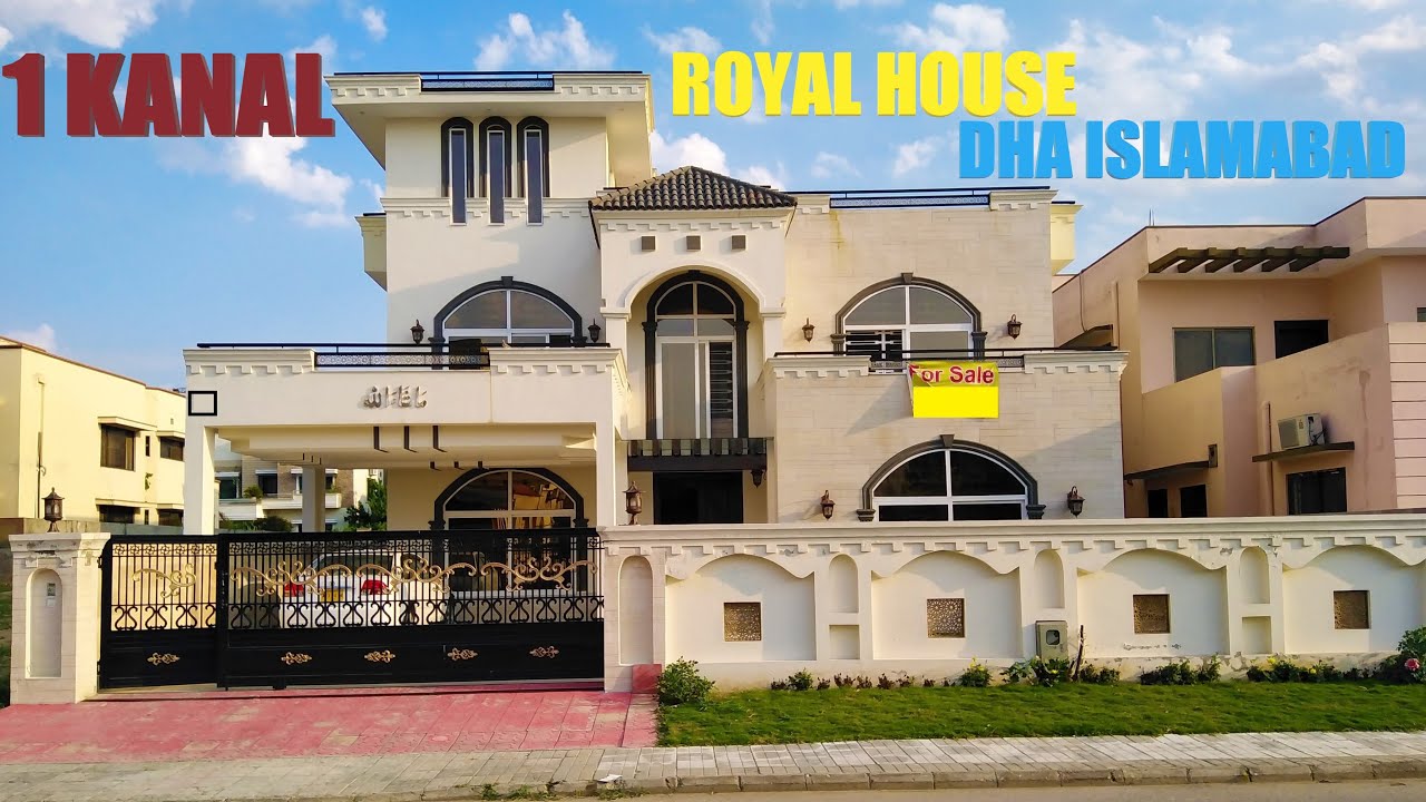 DHA Islamabad 1 Kanal House for Sale YouTube