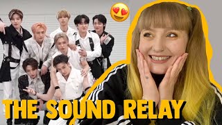 REACTION TO STRAY KIDS 'THE SOUND' RELAY DANCE
