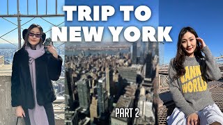 EM IN NEW YORK 🗽| Shopping in Soho, lots of eating, and visiting the Empire State Building by madebyem 143 views 1 year ago 7 minutes, 49 seconds