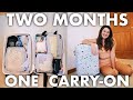 86 OUTFITS IN A CARRY ON!!! (Travel Hacks + Tips) Packing for GREECE & ITALY 2021