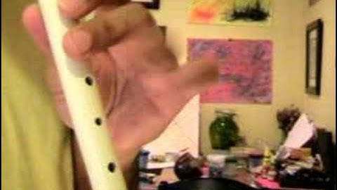 Learning persian & arabic scales on a recorder  ساز ریکوردر