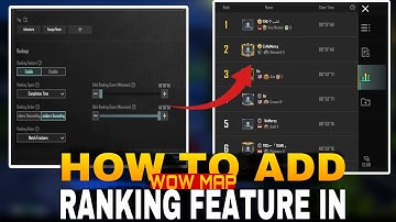 How To Add Ranking Feature In Wow Map
