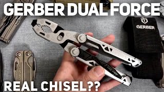 Gerber Dual Force Multitool First Impressions + Some Testing! The Chisel Actually Works