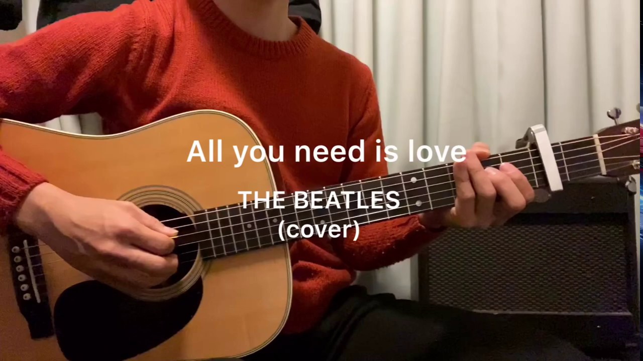 All You Need Is LoveTHE BEATLES(acoustic cover) YouTube