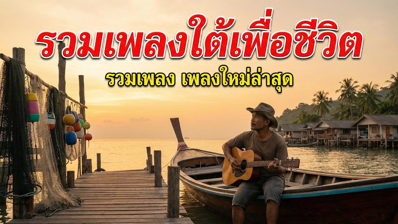 คัดเน้นๆ! มนต์รักปักษ์ใต้ | รวมเพลงรักคนใต้ ฟังสบาย อบอุ่นหัวใจ🎧