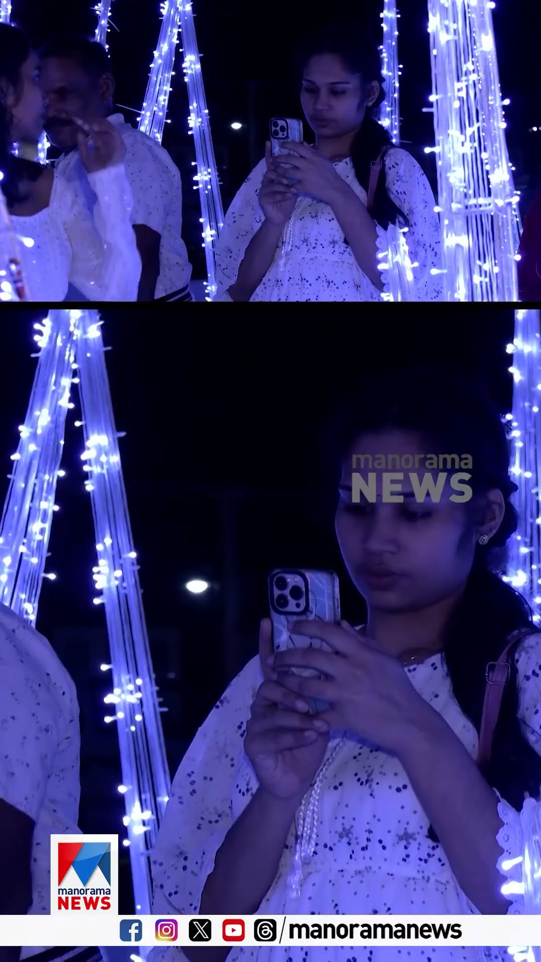 പുതുവര്‍ഷത്തെ വരവേല്‍ക്കാന്‍  ഒരുപടി മുമ്പേ ഒരുങ്ങിക്കഴിഞ്ഞു കോഴിക്കോട് നഗരം #kozhikode  #christmas2