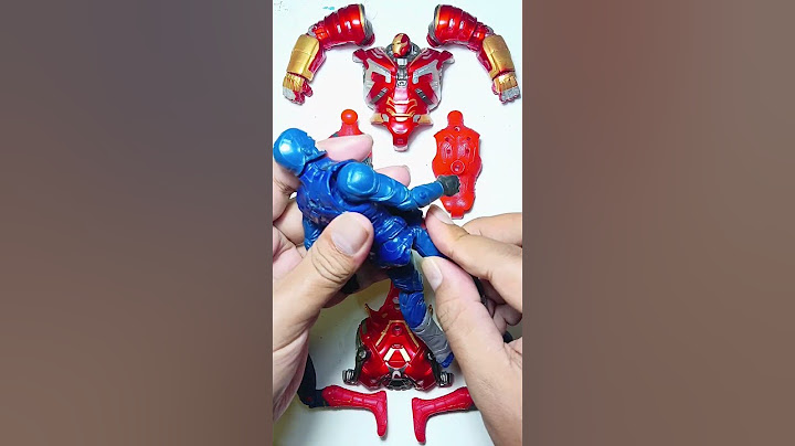 UNBOXING MAINAN AVENGERS, SPIDERMAN VS CAPTAIN AMERICA VS VENOM VS HULKBUSTER. #avengers