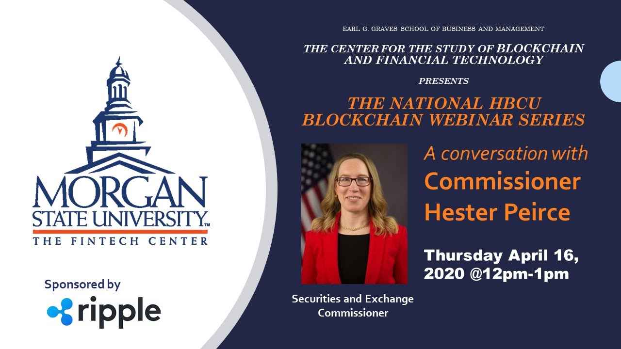 A Conversation with SEC Commissioner Hester Peirce