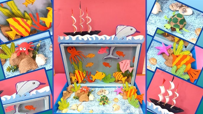 Underwater Diorama Craft - Super Simple