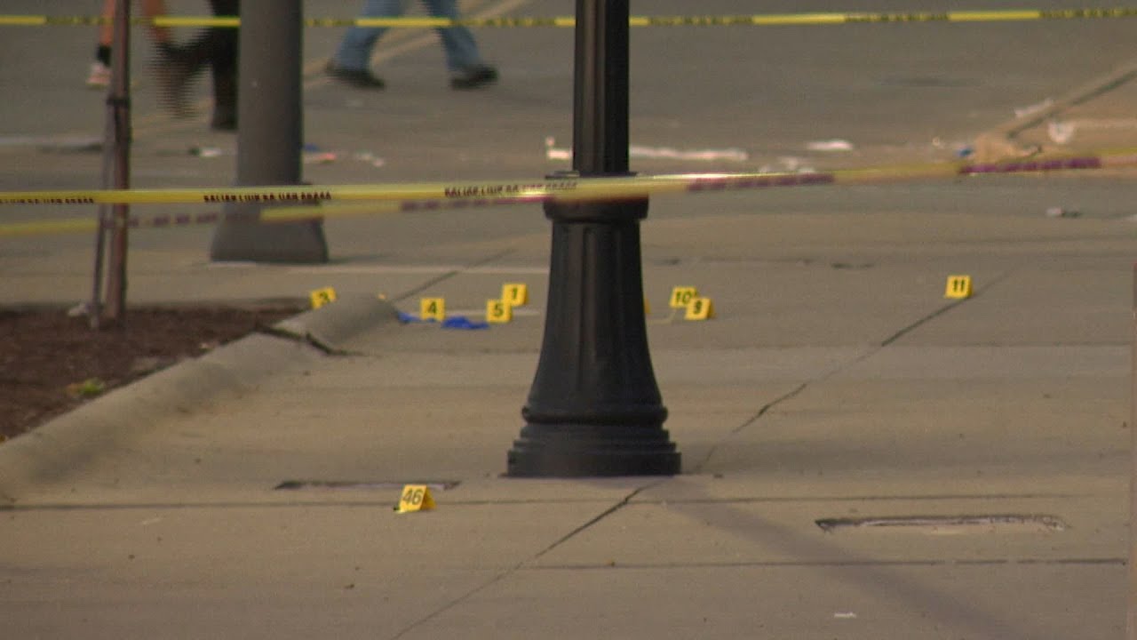 At least five injured in shooting in Cleveland - YouTube