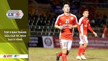 Top 5 bàn thắng của CLB TP. HCM sau 11 vòng V.League 2020 | Dấu ấn Công Phượng | VPF Media