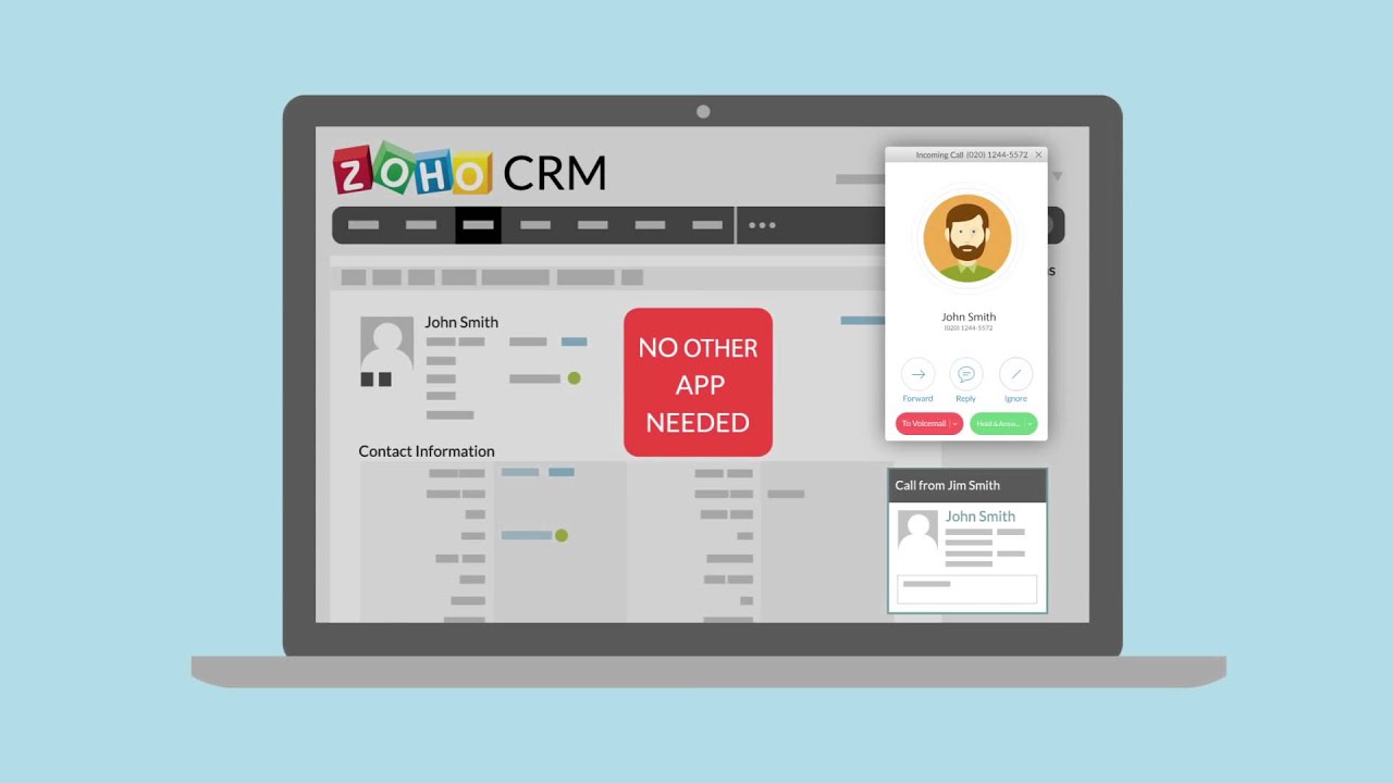 RingCentral for Zoho CRM YouTube