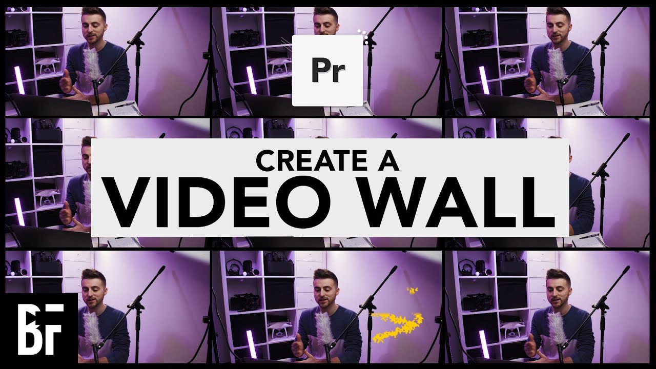 Create a Video Wall in Premiere Pro YouTube