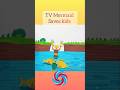 Bad eagle and angry fish Attacked on TV Mermaid Mom #shorts #drawing #youtubeshorts #art