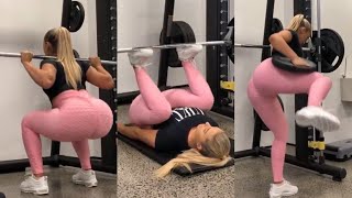 Kate Trajkovska - Sexy workout 4 - Instagram compilation