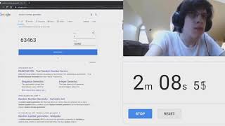 69420 Google Random Number Generator WORLD RECORD