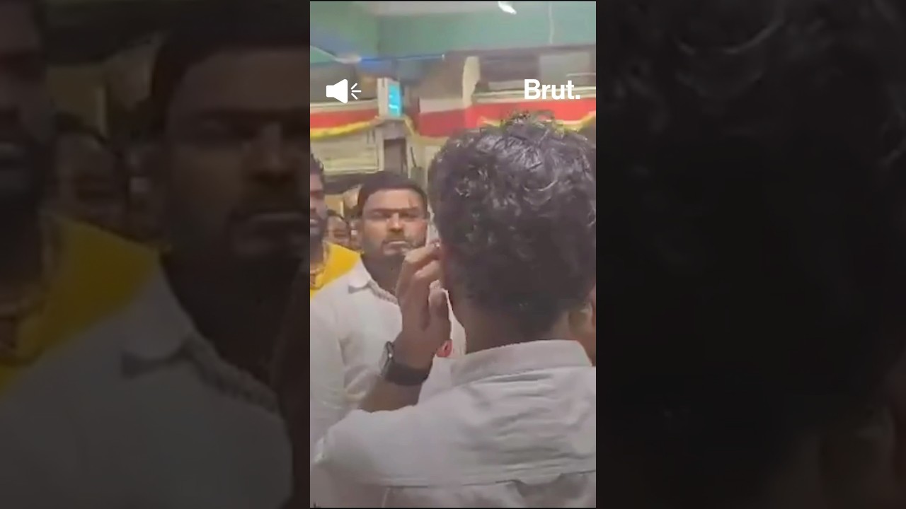 MNS workers made a DMart employee apologise after he refused to talk to a customer in Marathi.