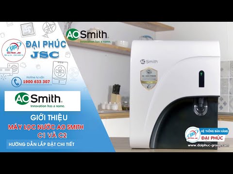 Video Giới thiệu và Hướng dẫn lắp đặt Máy lọc nước AO Smith... - youtube