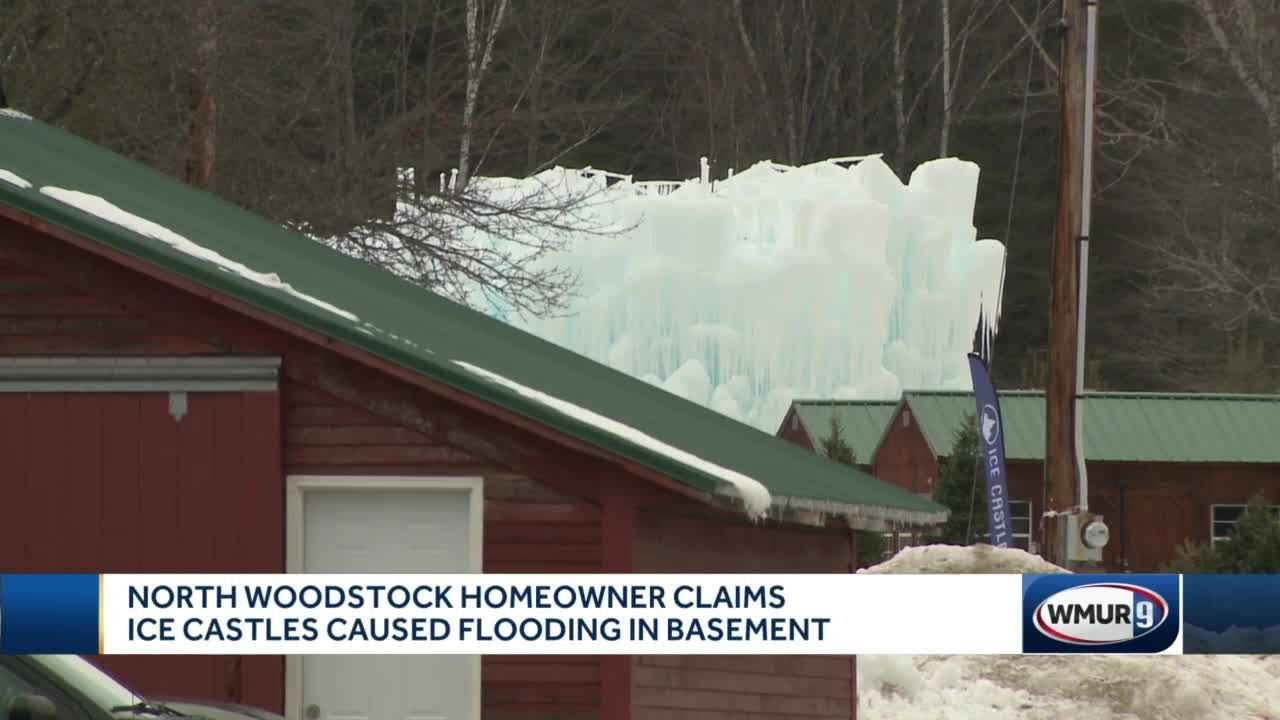 Homeowner claims Ice Castles caused flooding in her basement