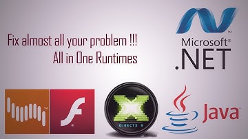 All in One Runtimes - Fix almost ALL your problems !!!