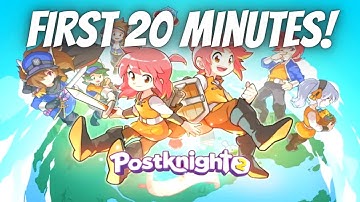 Postknight 2 Gameplay! First 20 minutes of Gameplay.