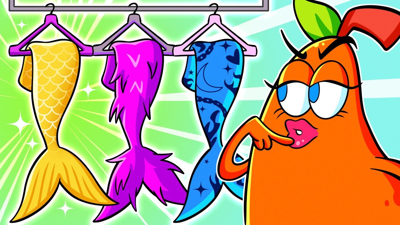 Mermaid Meets the Rich Girl 🧜‍♀️💎 Two Worlds Collide! | Pear Vlogs