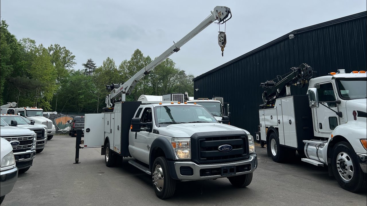 2016 Ford F550 Extended Cab Service Truck, 4x4, Diesel, 231k Miles, 6620 Summit