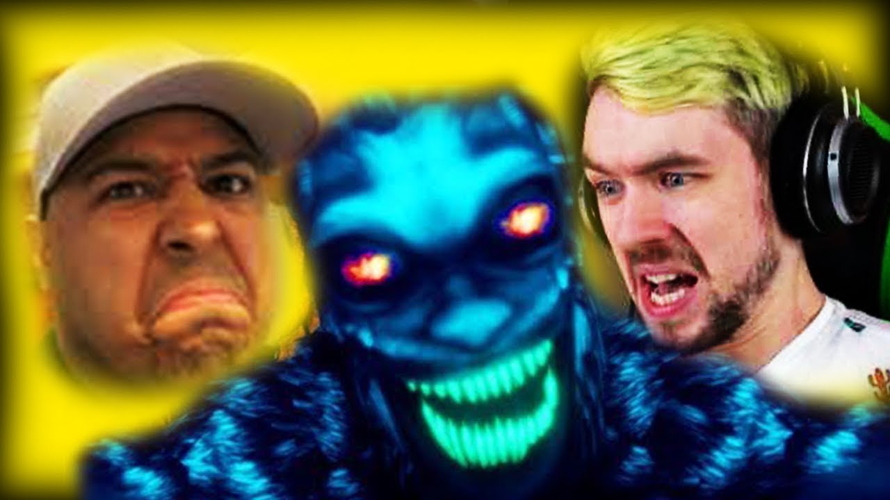 YouTubers React to Try to Fall Asleep Jumpscares!! Night 1