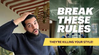 Out-Dated Rules That Interior Designers Are Ditching & So Should YOU!